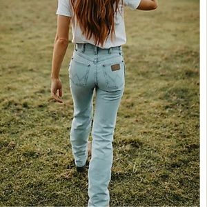 Brand New Bleach Womens Slim Fit Cowboy Cut Wranglers 13x32